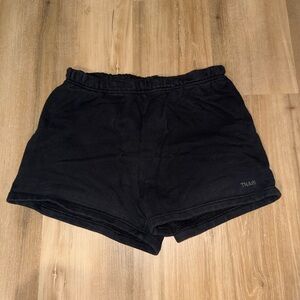 Aritzia TNA Women's Black Sweat Shorts